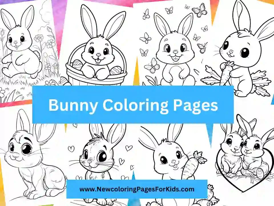 Bunny Coloring Pages