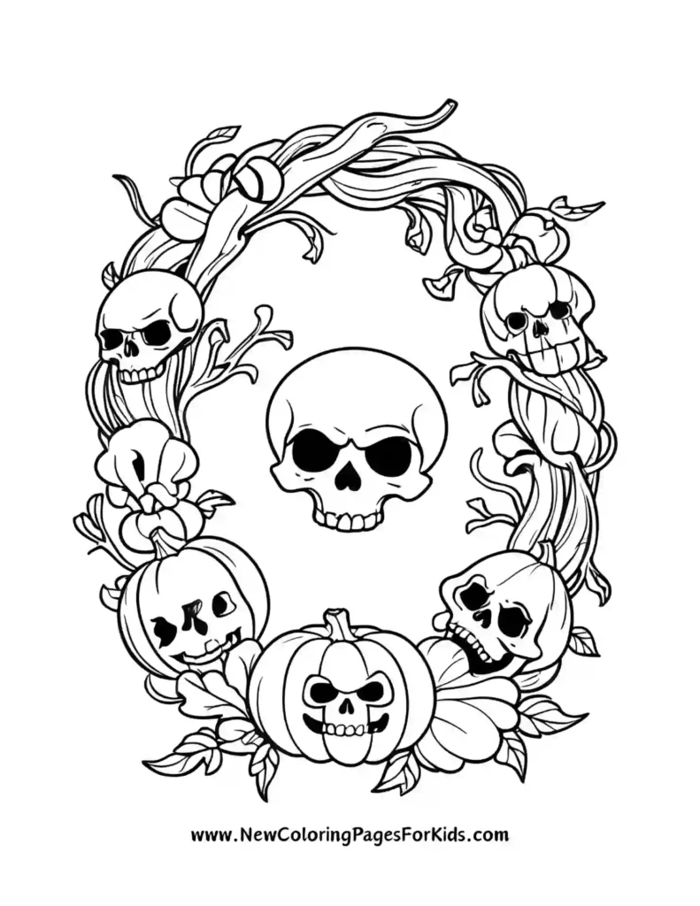 Decorate with a Spooky Halloween Wreath Twisted Branches